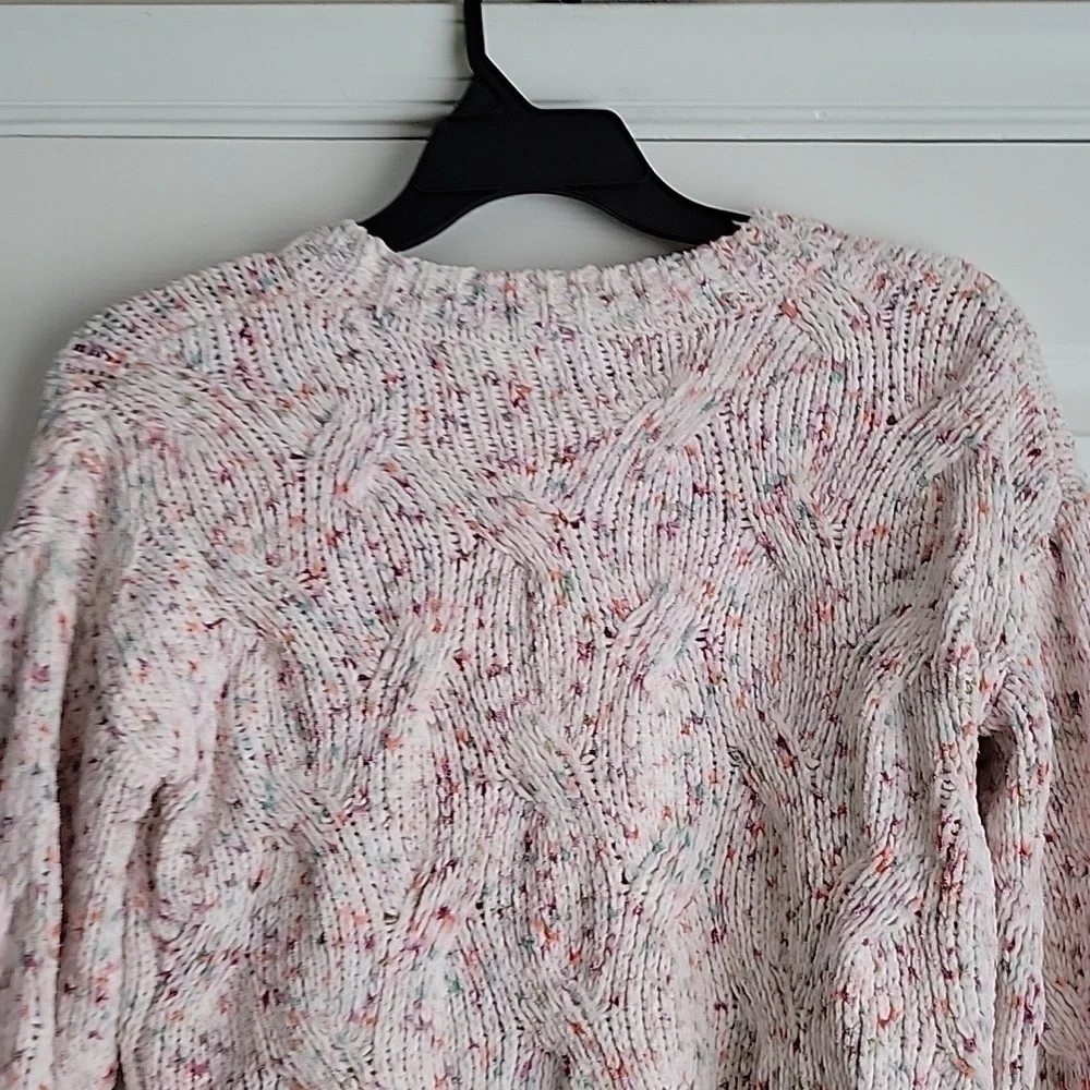 Pink Rose Women's Sweater - Picture 7 of 10